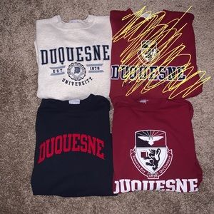 Champion Duquesne (2) Crewnecks (1) Long Sleeve